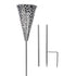 Solar Power Ornament Silhouette Stake Light
